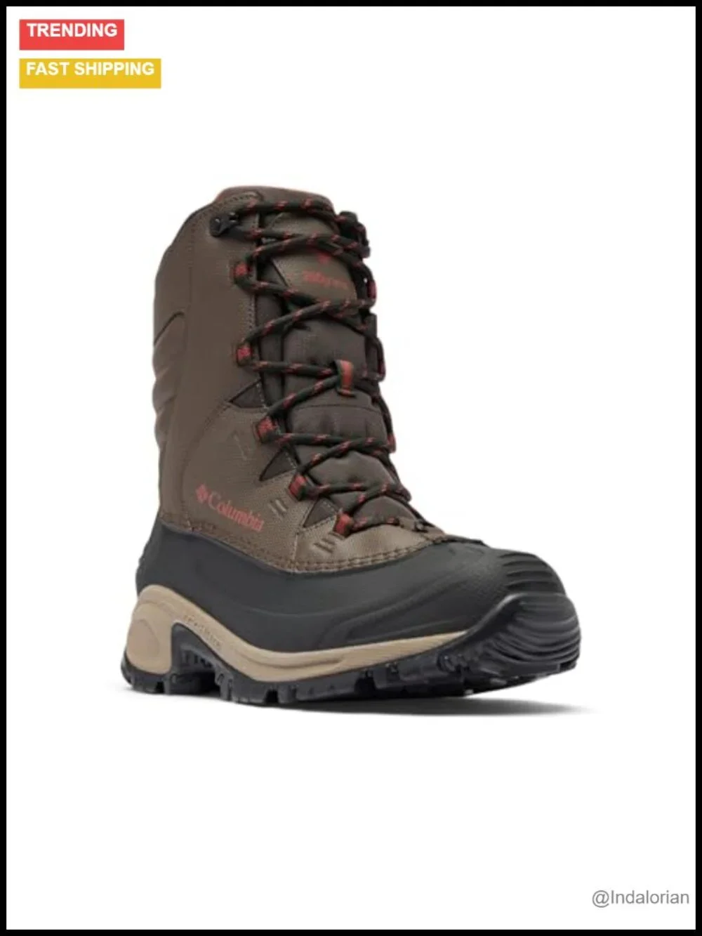Men's Waterproof Snow Boots 200g Insulation Lace-Up